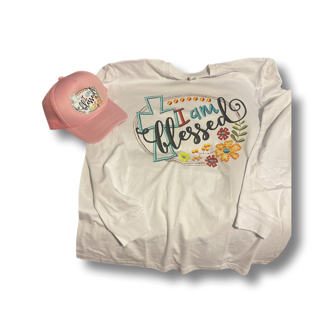 Unisex Long Sleeve T-Shirt and Baseball Cap “Bundle Deal”