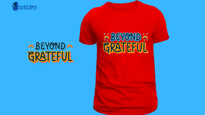 “I Am Blessed Beyond Measure." DTF Designs for T-shirt