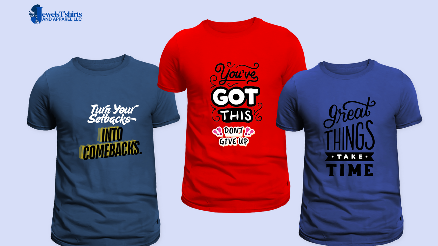 Custom DTF Transfers – For T-Shirts, Tumblers & More