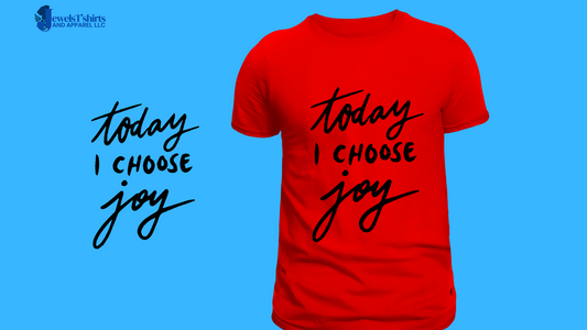 "Choose Joy. Chase Dreams. Stay Excited" DTF Designs for T-shirt