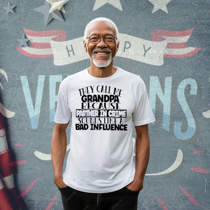 Veteran Grandpa/Grandma Tee design