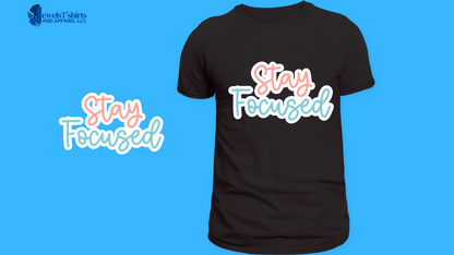 "Blessed, Grateful, and Walking in Purpose." DTF Designs for T-shirt
