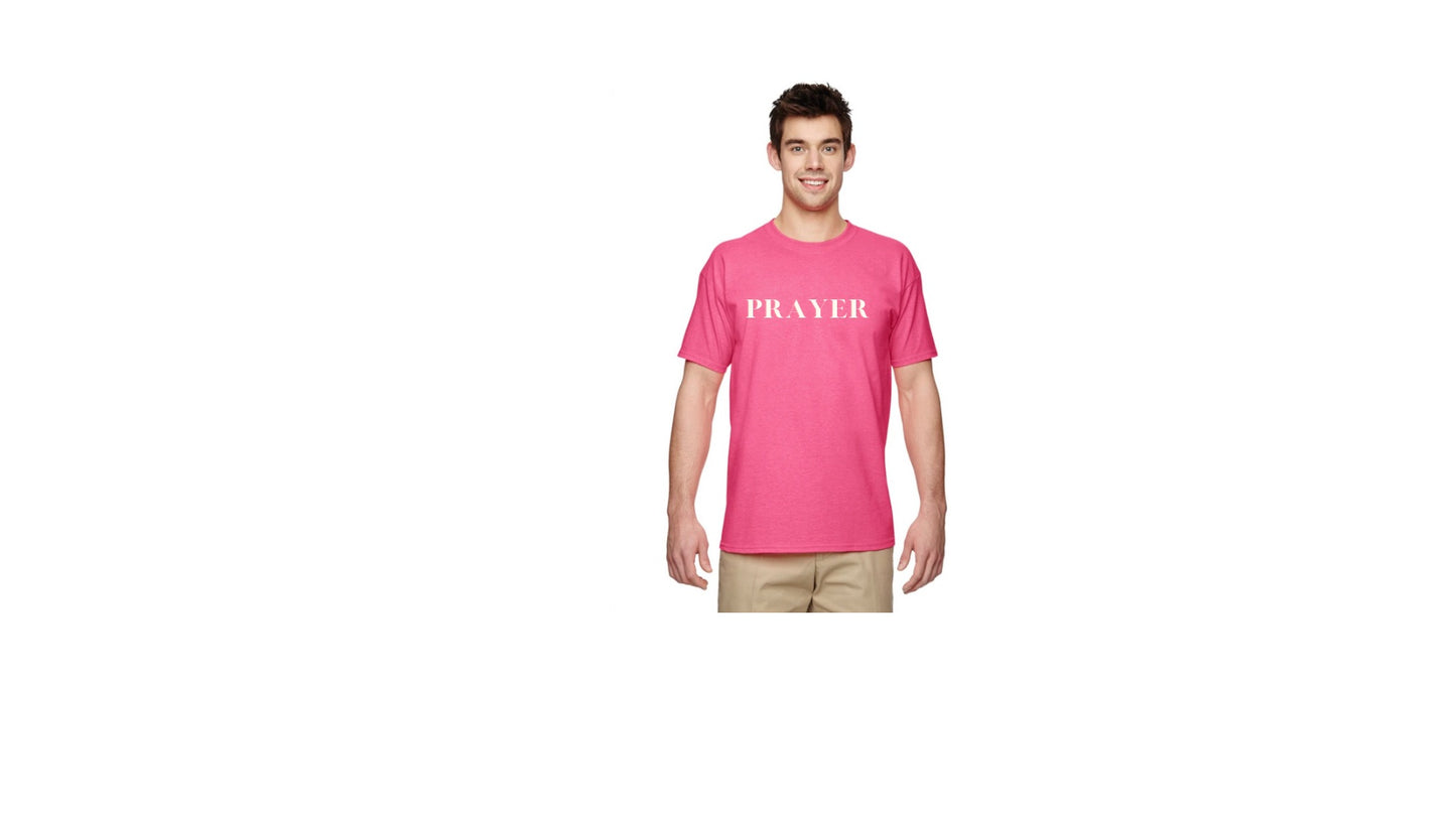 Unisex “Prayer” short sleeve t’shirt
