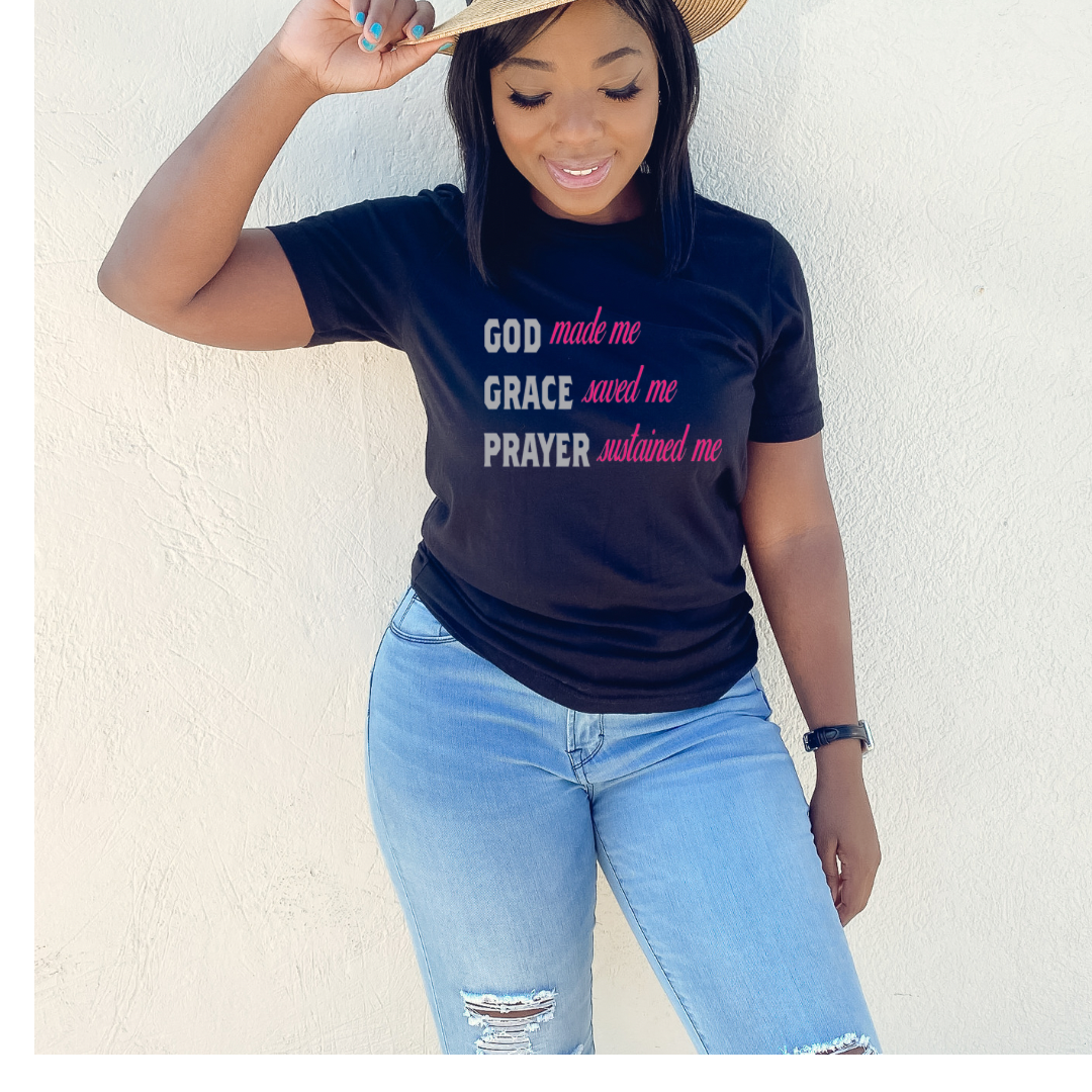 Unisex Short Sleeve or Long Sleeve T’shirts “God Make Me”