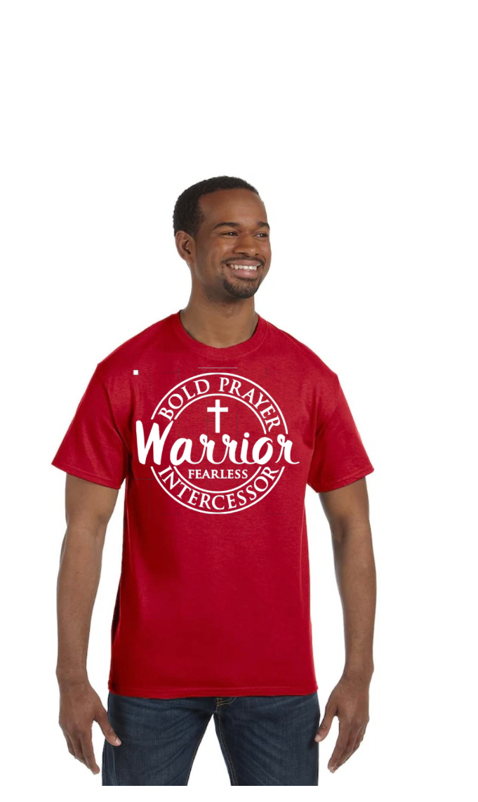 Unisex Short Sleeve or Long Sleeve T’shirts “ Bold Prayer Warrior “