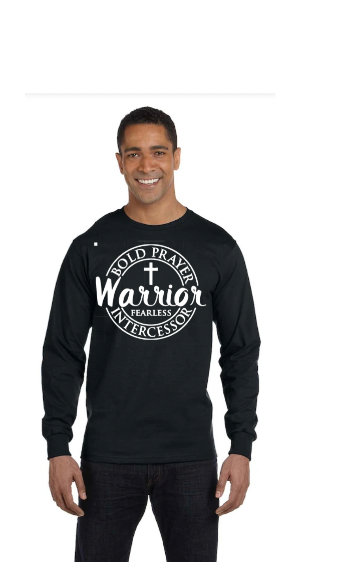 Unisex Short Sleeve or Long Sleeve T’shirts “ Bold Prayer Warrior “