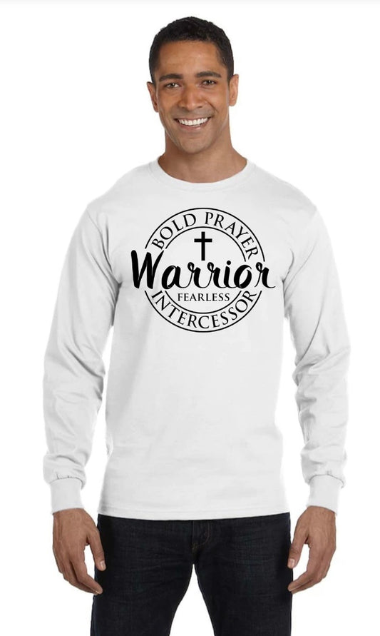 Unisex Short Sleeve or Long Sleeve T’shirts “ Bold Prayer Warrior “